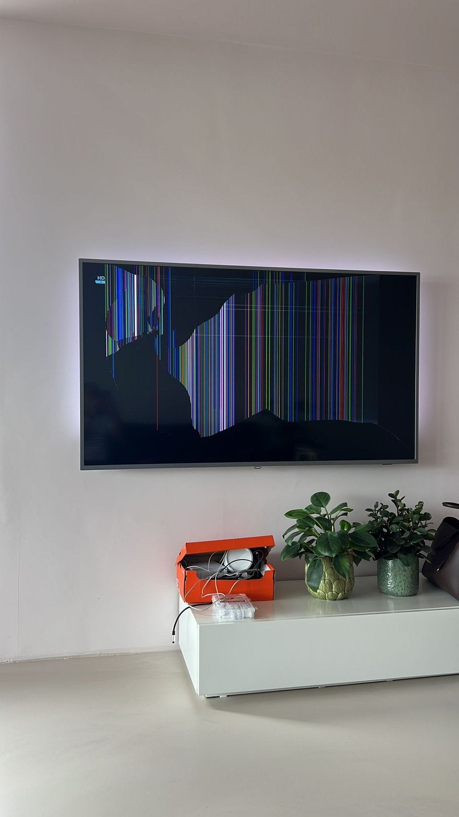 Philips 65PUS7303/12 Smart TV - Scherm defect, Philips, LED, 50 Hz, Ophalen of Verzenden