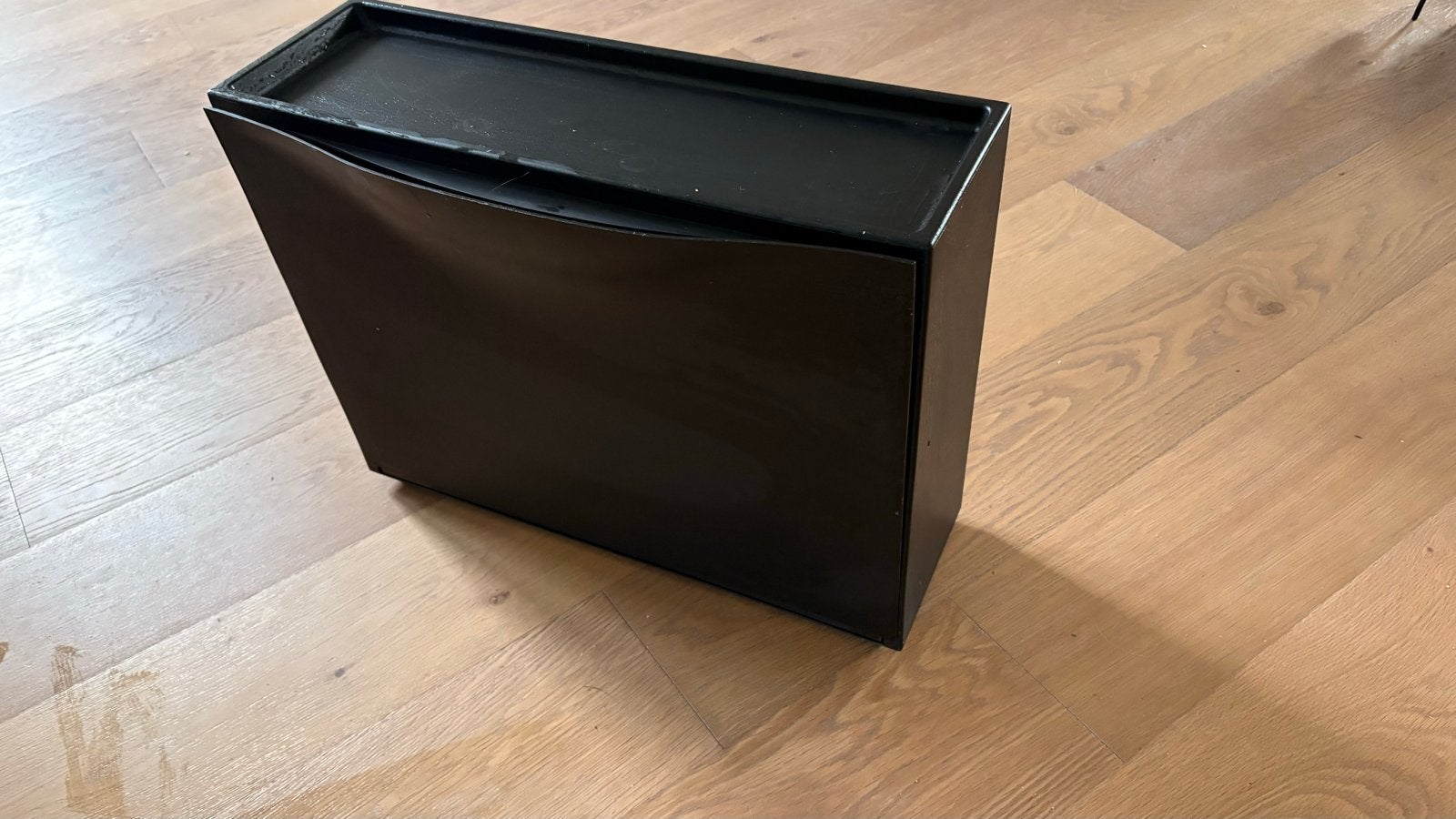 IKEA Schoenendoos Opberger Zwart - 19x38x51 cm, Ophalen of Verzenden, Zo goed als nieuw