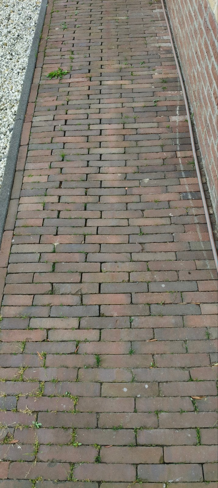Waalformaat Straatklinkers - Gebruikt, Tuin en Terras, Tegels en Klinkers, Ophalen, Gebruikt, Beton, Klinkers