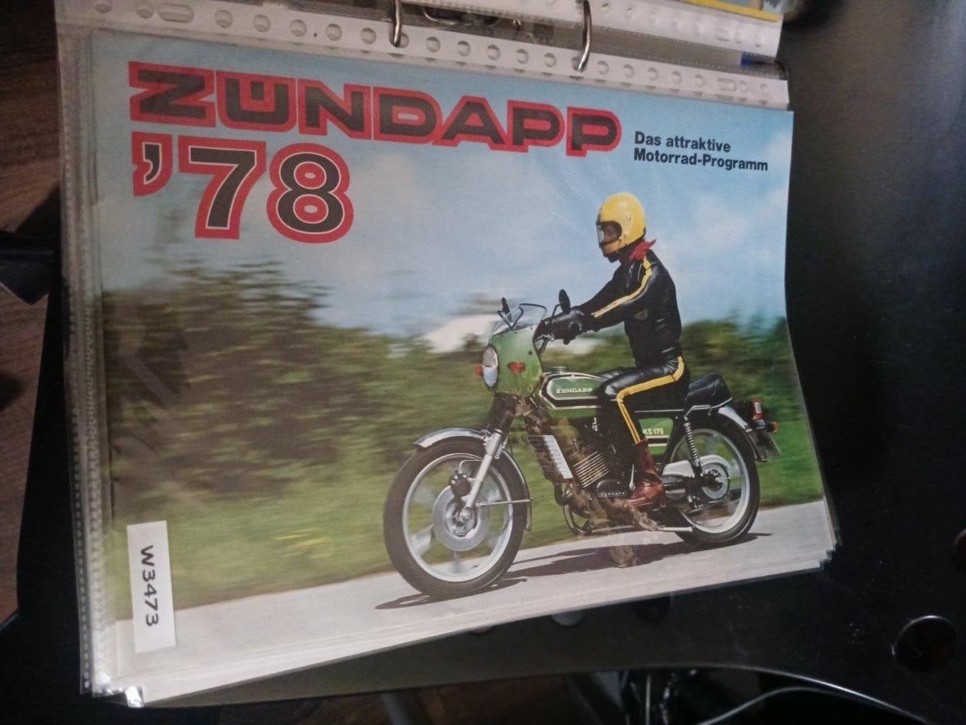 Zundapp Diverse folders 1, Verzenden, Zo goed als nieuw