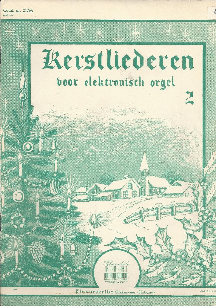 BO9 bladmuziek kerstliederen voor electronisch orgel, Orgel, Gebruikt, Klassiek, Ophalen of Verzenden