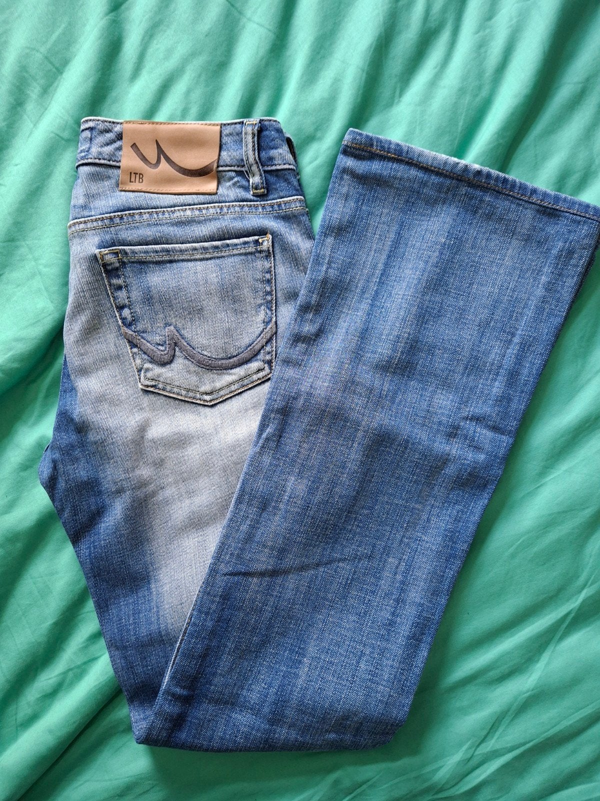 LTB jeans wijde pijp spijkerbroek dames maat M, Ophalen of Verzenden, W28 - W29 (confectie 36), Gedragen, LTB 1948