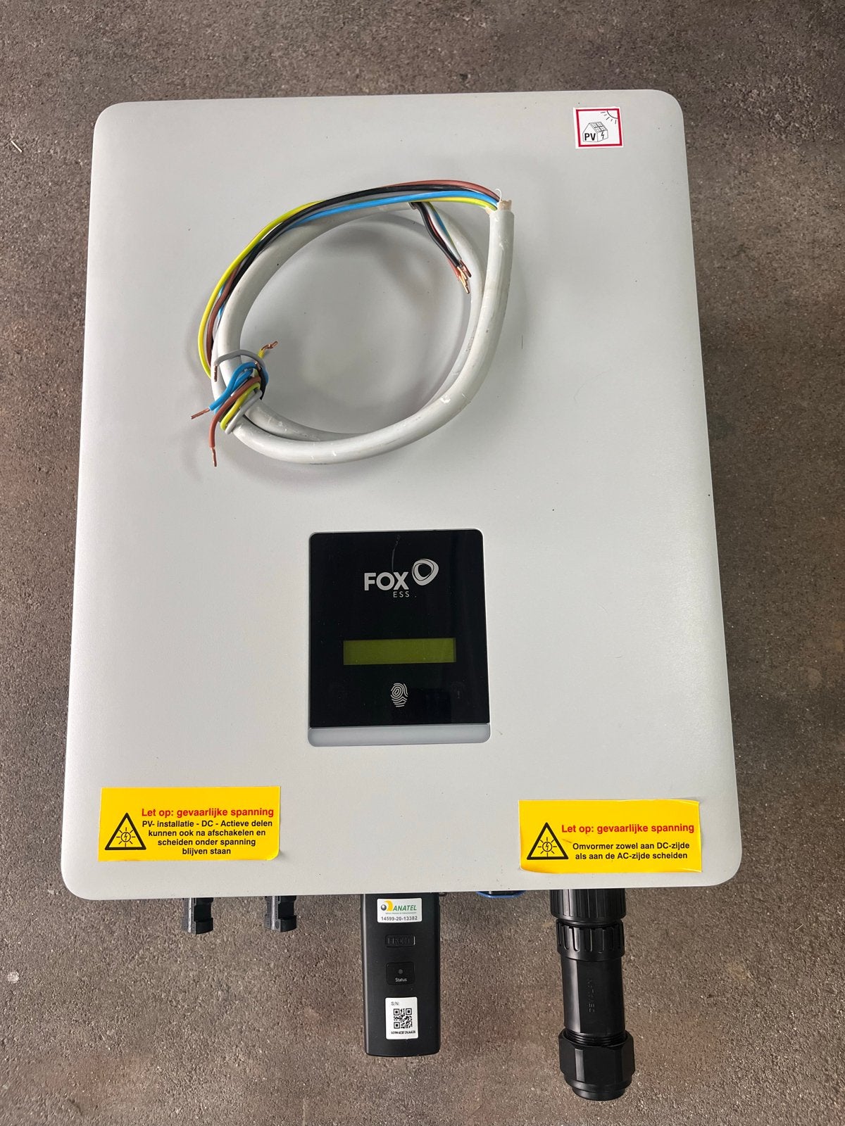 FOX ESS T8-G3 PV Grid-tied Inverter - 8kW, Doe-het-zelf en Verbouw, Zonnepanelen en Toebehoren, Ophalen, Gebruikt, Overige typen