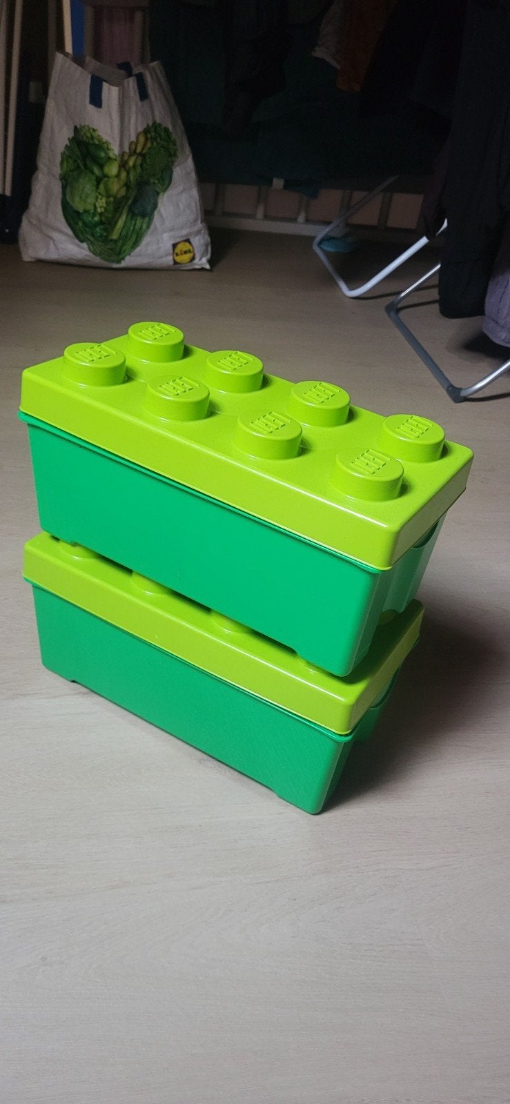 2x lege duplo / lego opberg box, Ophalen, Duplo