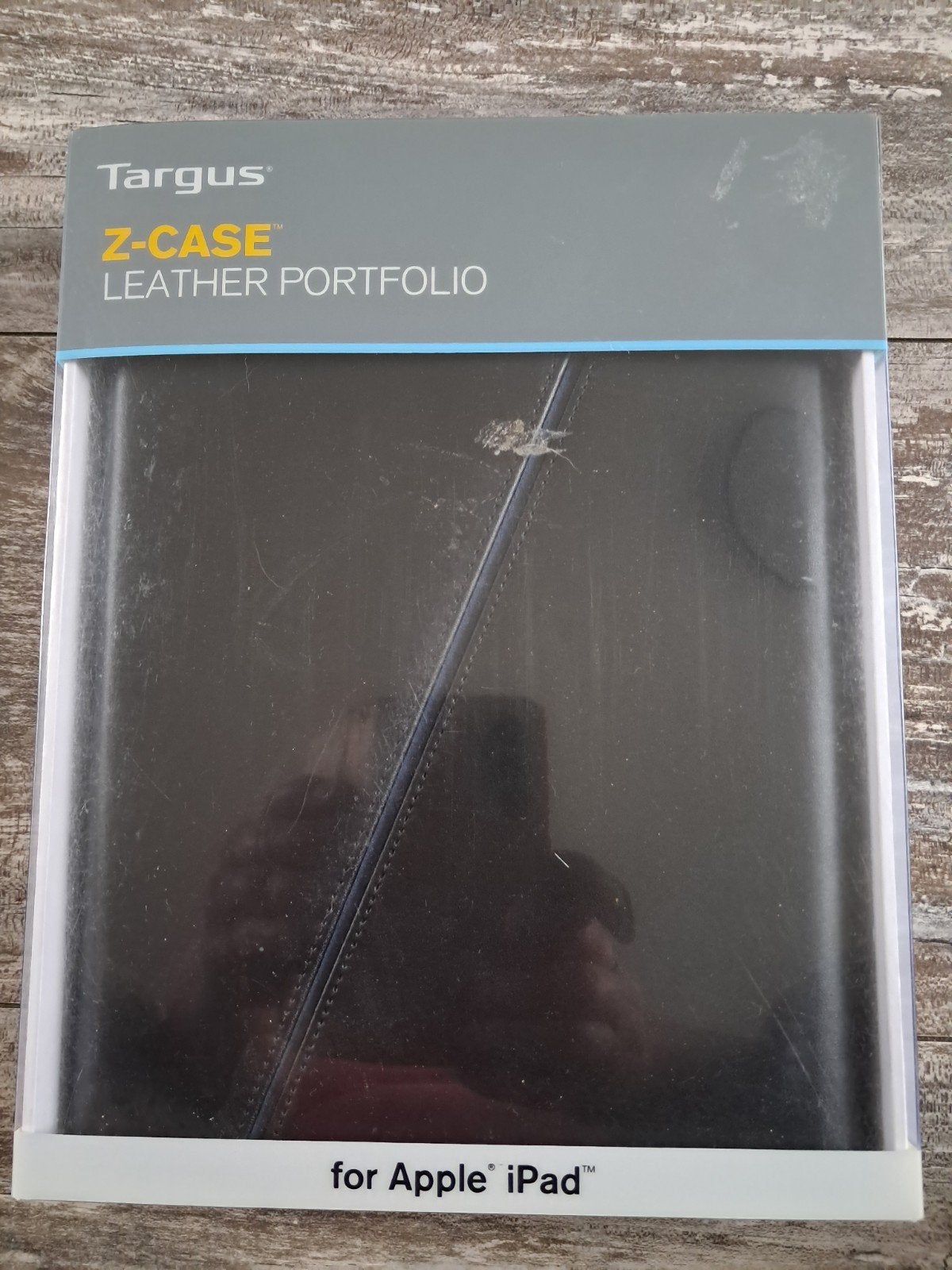 Targus Z-Case Leren Portfolio voor Apple iPad, Ophalen of Verzenden, Nieuw, Zwart, Apple iPad