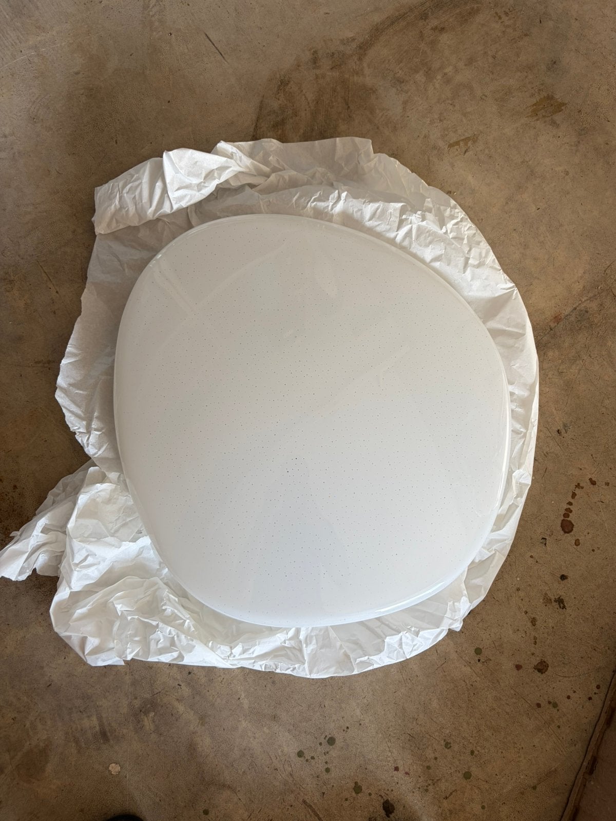 Plafond lamp sterren hemel Led wit verstelbaar licht, Ophalen, Minder dan 50 cm, Rond, Zo goed als nieuw
