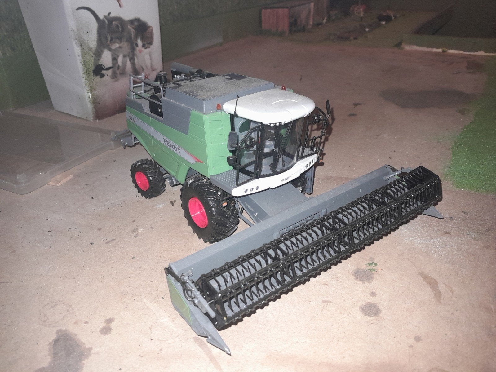 Fendt combine 5255 uh, Ophalen of Verzenden, Tractor of Landbouw, Universal Hobbies