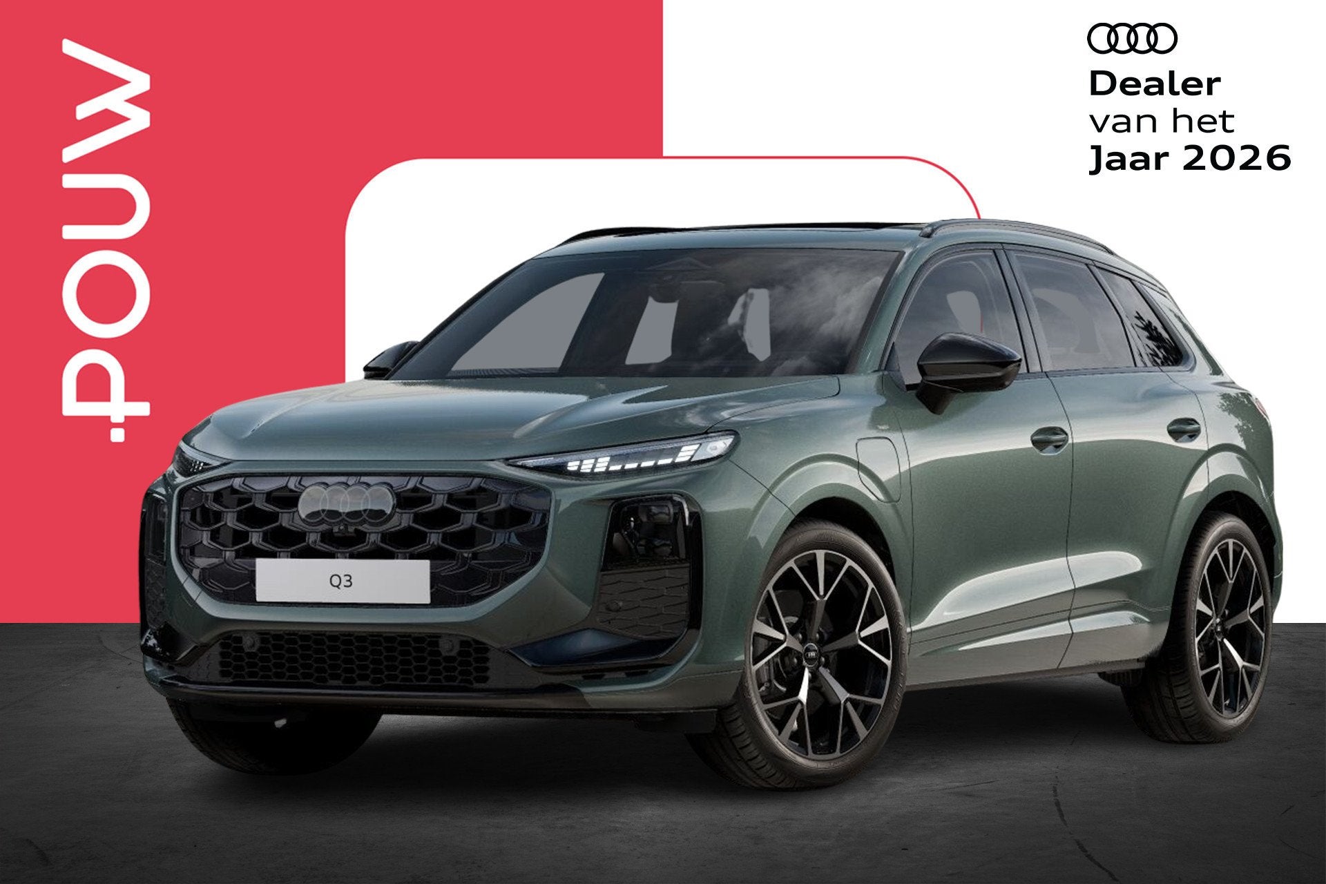 Audi Q3 1.5 e-hybrid 272pk S Edition | Panoramadak | 20" Vel, Auto's, 12 maanden, 1800 kg, 1498 cc, 4 cilinders
