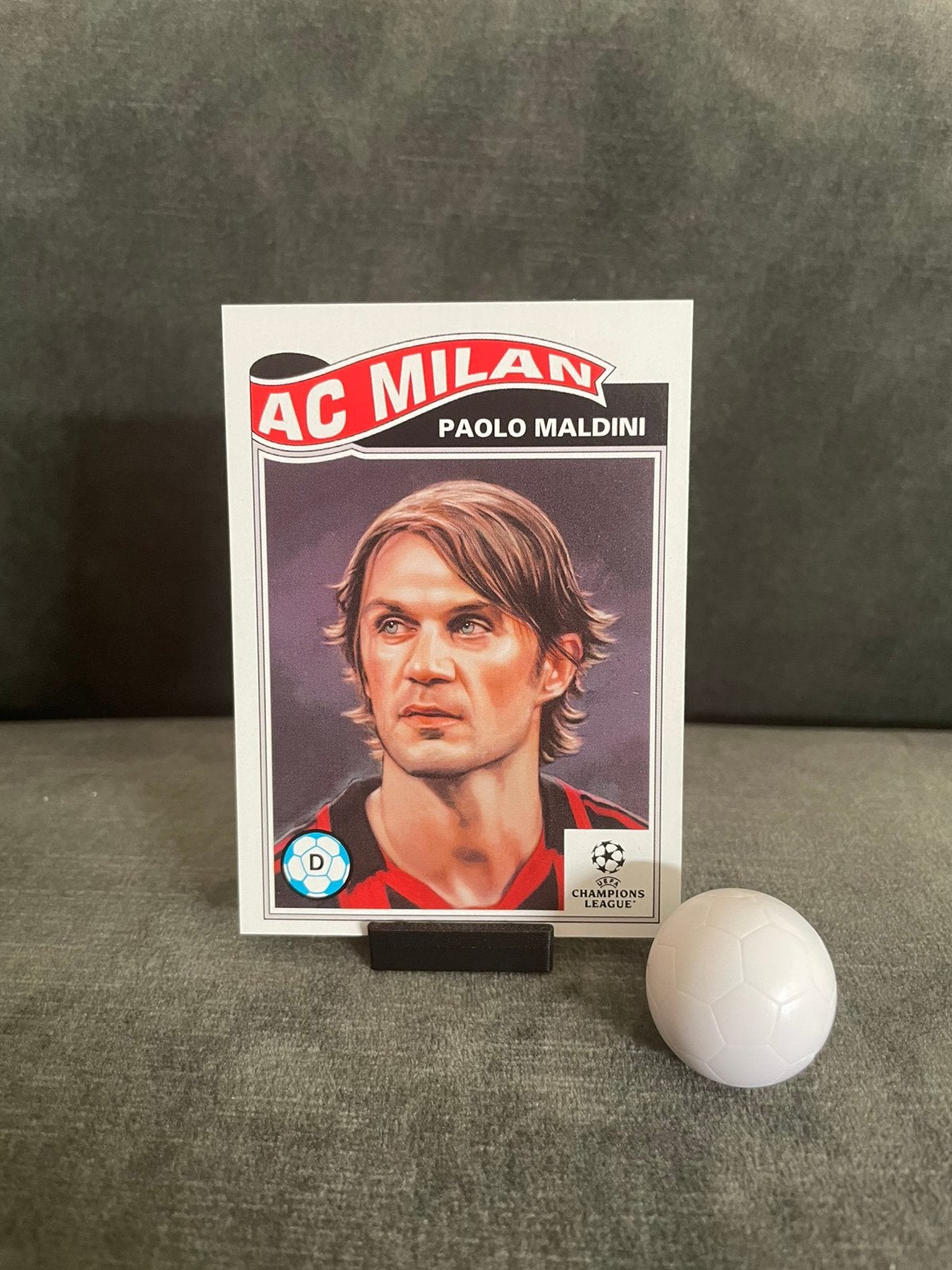 Paolo Maldini #910 Topps Living Set 2025/26 AC Milan, Ophalen of Verzenden, Nieuw, Plaatje