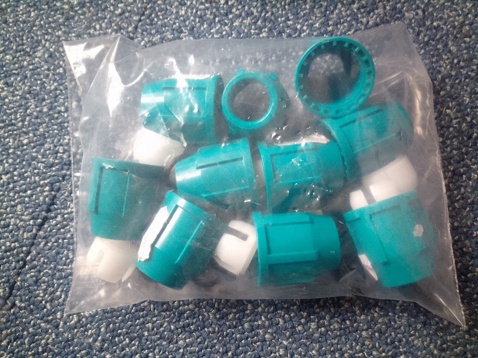 10 Nieuwe Kunststof Moeren voor 16mm Tyleen Koppelingen, Doe-het-zelf en Verbouw, Buizen en Afvoer, Overige materialen, Overige typen