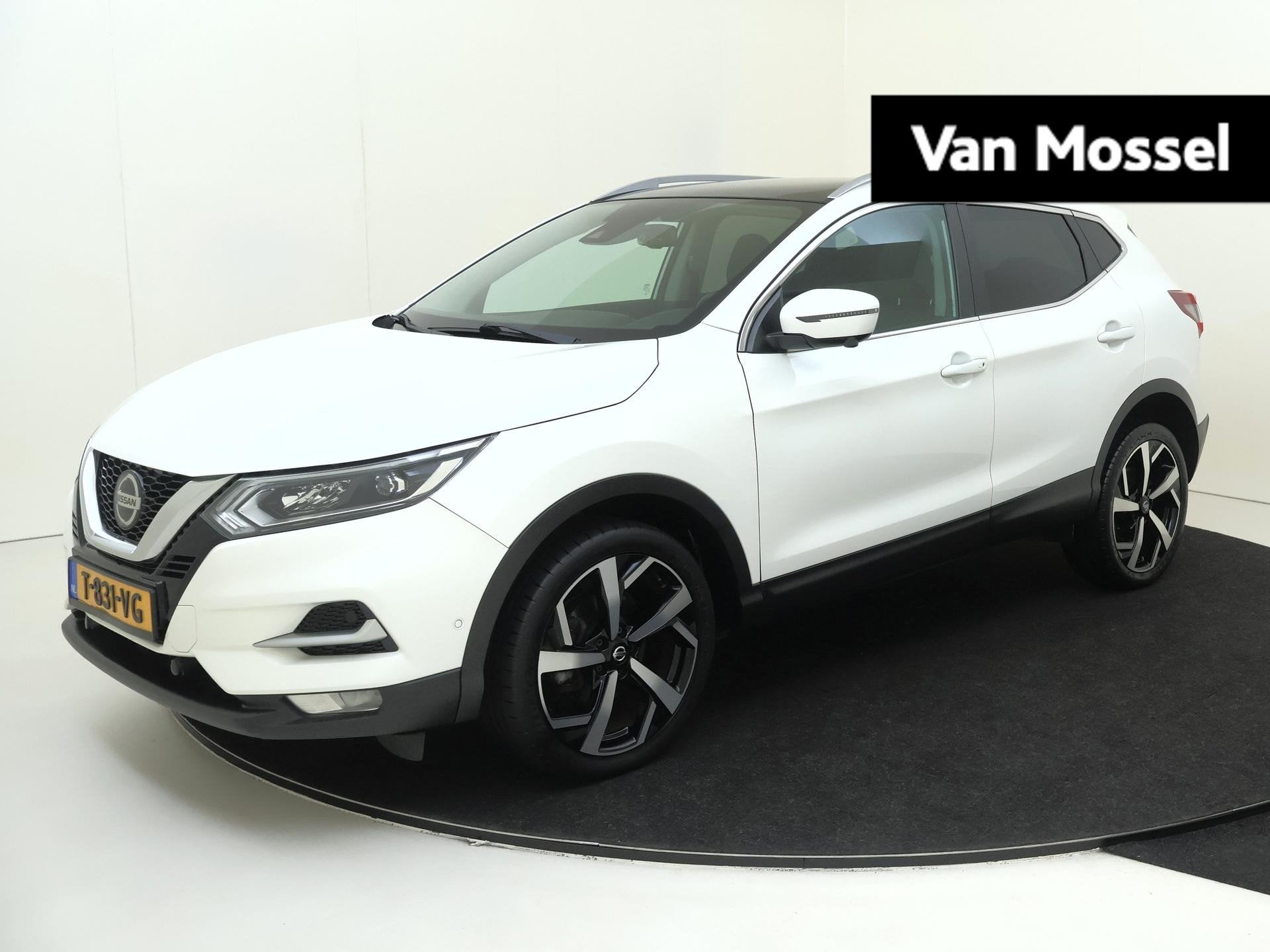 Nissan Qashqai 1.3 DIG-T Tekna | airco automatisch | Apple C, Auto's, Nissan, Stof, Gebruikt, Euro 6, 4 cilinders