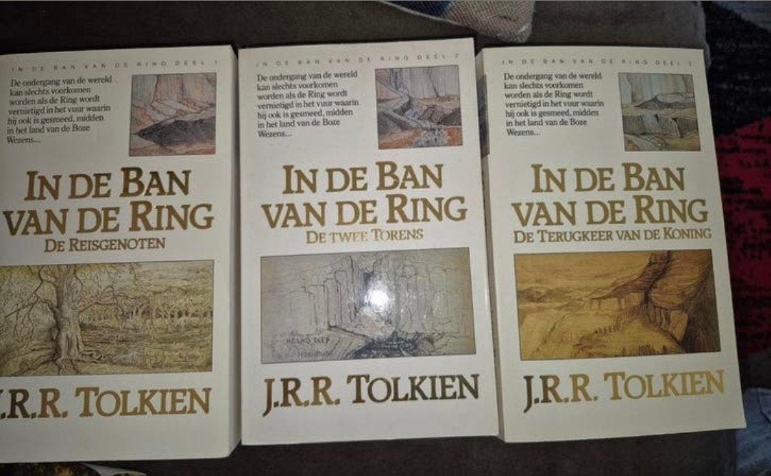 Tolkien In de ban van de ring teilogie, Ophalen of Verzenden, Gelezen
