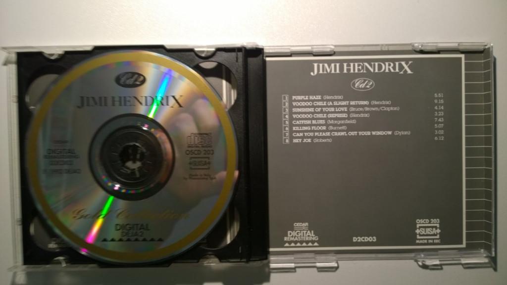 Jimi Hendrix - The Jimi Hendrix Gold Collection, Ophalen of Verzenden, Zo goed als nieuw, Poprock