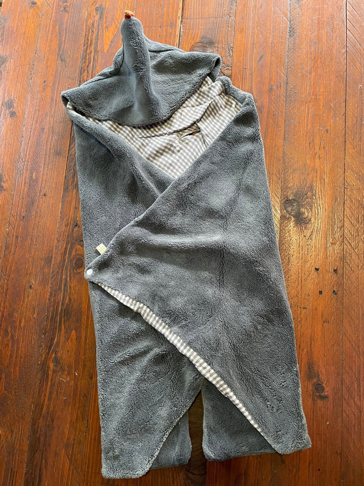 Snoozebaby Trendy Wrapping wikkeldeken/voetenzak Storm Grey, Gebruikt, Gevoerd, Overige merken, Ophalen of Verzenden