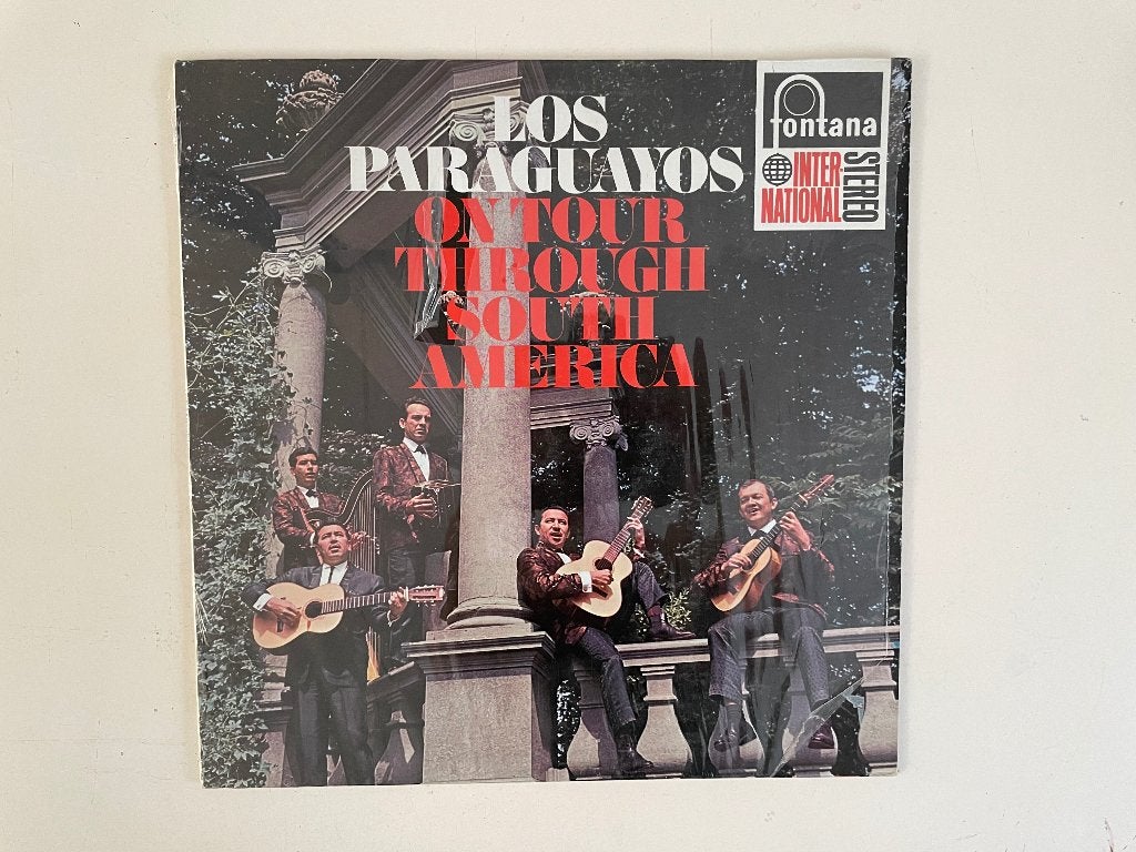 Los Paraguayos – On Tour Through South America. LP Vinyl, LP, Ophalen of Verzenden, Zo goed als nieuw, Beschermende buitenhoes