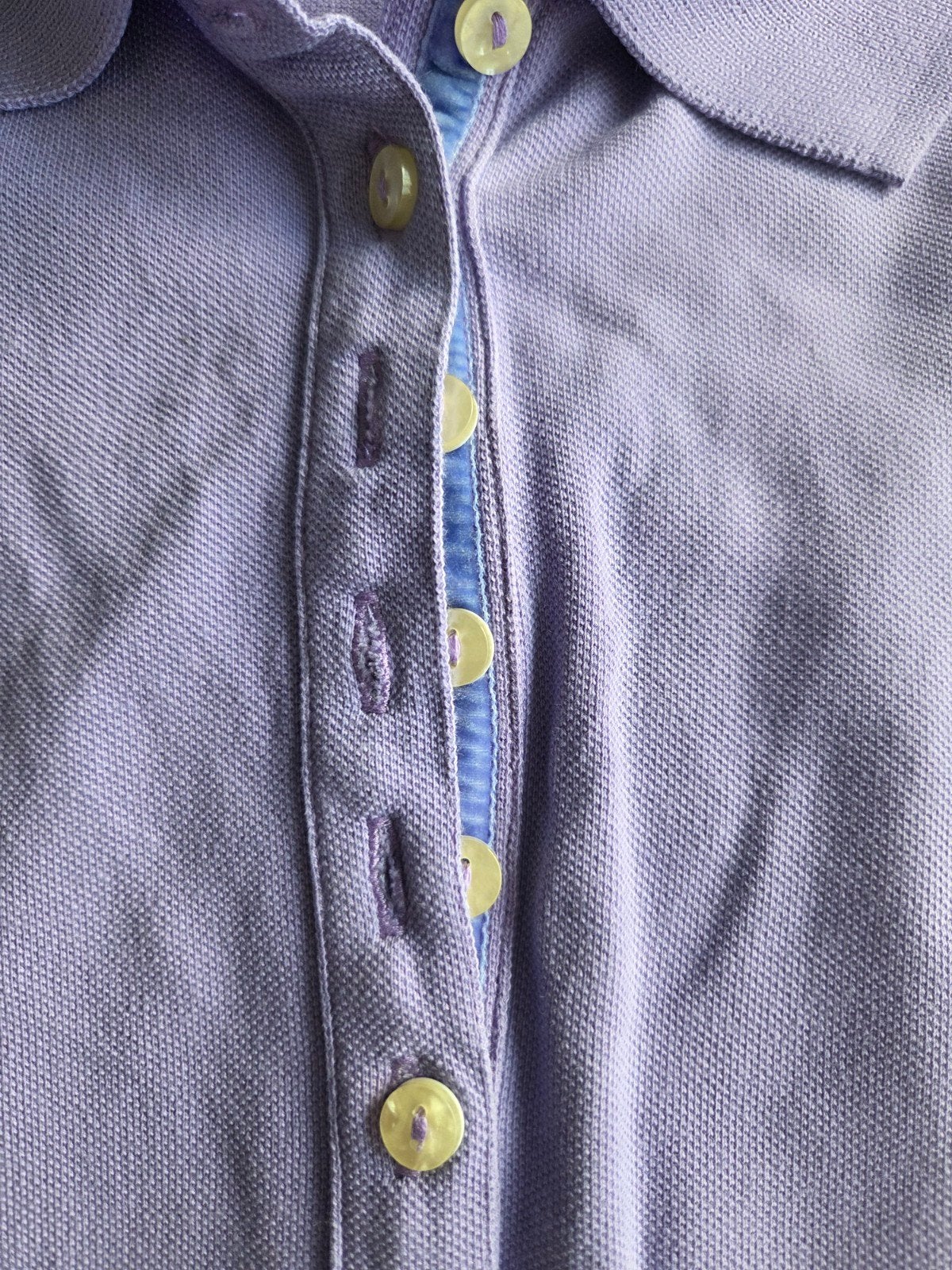 Mooie lila polo van Ulla Popken. 50/52 zgan!!, Ophalen of Verzenden, Zo goed als nieuw, Paars, Shirt of Top