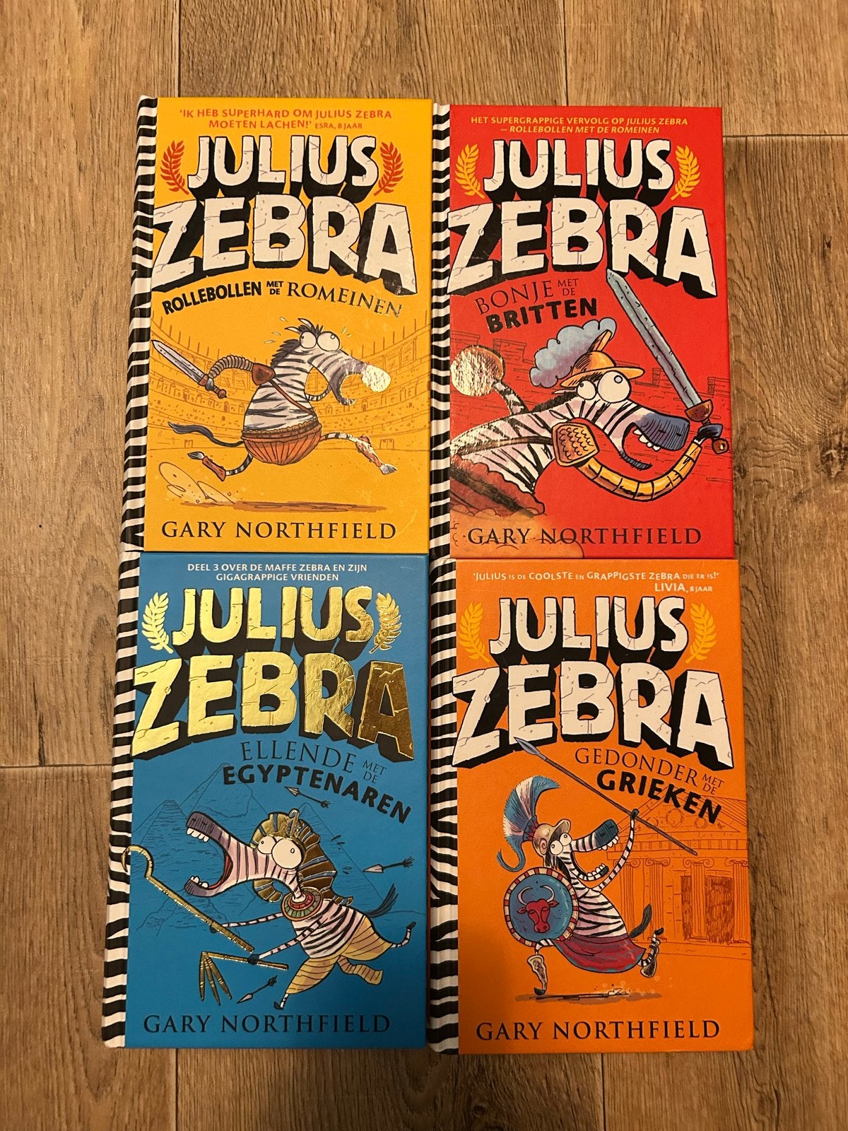 Julius Zebra Boekenreeks - 4 delen, Ophalen of Verzenden, Zo goed als nieuw, Fictie algemeen