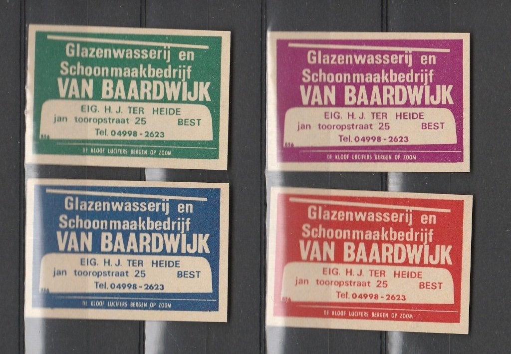 Lucifermerken, Best  (553), Verzamelen, Ophalen of Verzenden, Zo goed als nieuw, Luciferdoosjes of -merken