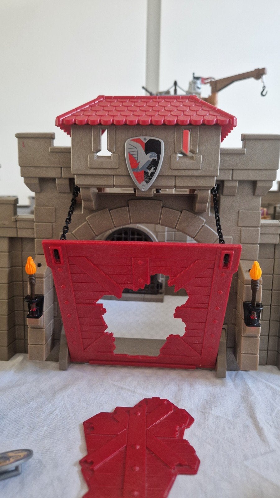 Foto 3 van Playmobil ridder kasteel 6001 en accessoires