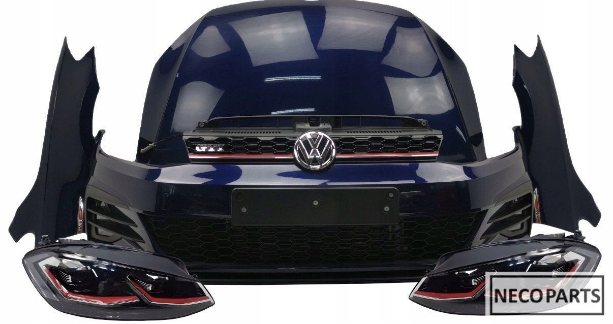 VOLKSWAGEN GOLF 7 GTI FACELIFT VOORKOP VOORFRONT, Gebruikt, -, Volkswagen, -