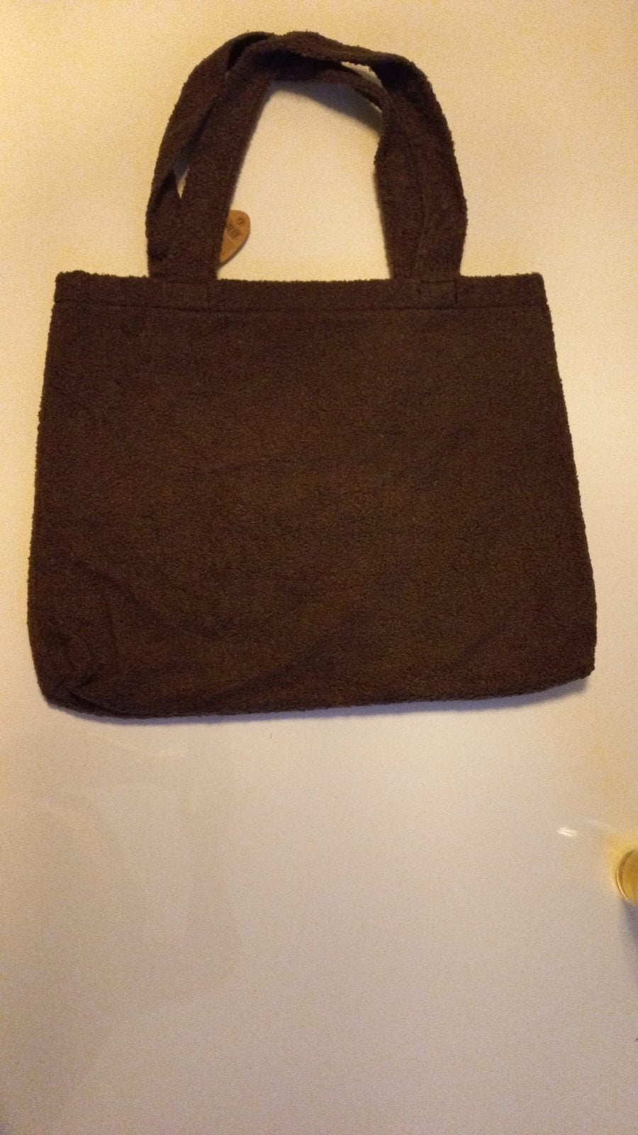 Nieuwe Shopper Bag - taupe badstof, Ophalen of Verzenden, Nieuw, Beige, Shopper