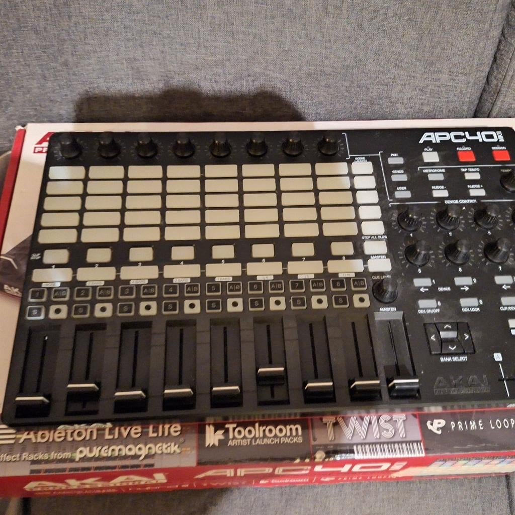 Akai APC40 MK2 Midi Controller, Muziek en Instrumenten, Ophalen of Verzenden, Gebruikt