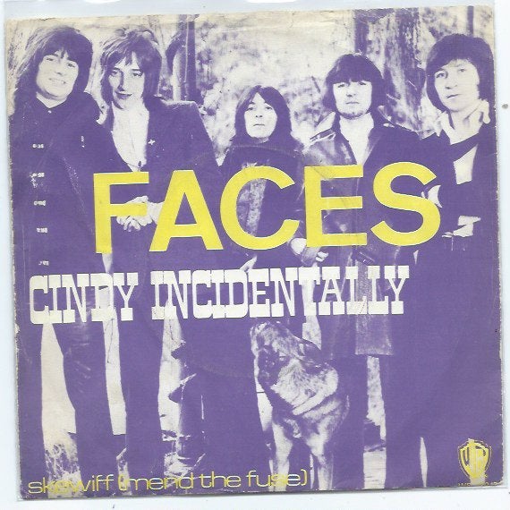 Faces (met Rod Stewart)- Cindy Indicentally, Cd's en Dvd's, Verzenden, 7 inch, Zo goed als nieuw, Beschermende buitenhoes
