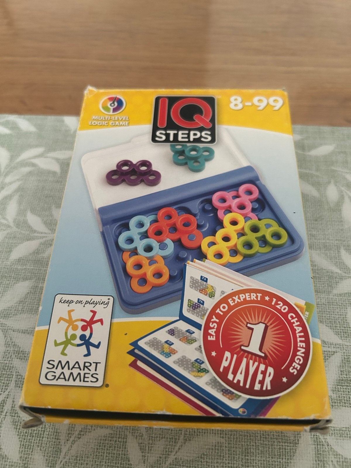 SmartGames IQ Steps - Logisch denkspel voor 1 speler, Een of twee spelers, Ophalen of Verzenden, Zo goed als nieuw, Reisspel
