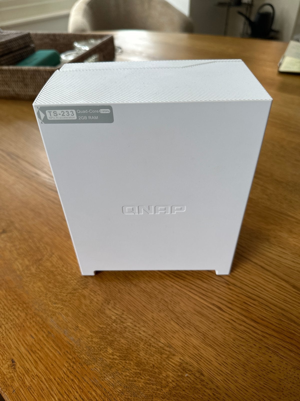 QNAP TS-233 Quad-Core 2GB RAM NAS, Ophalen of Verzenden, Zo goed als nieuw