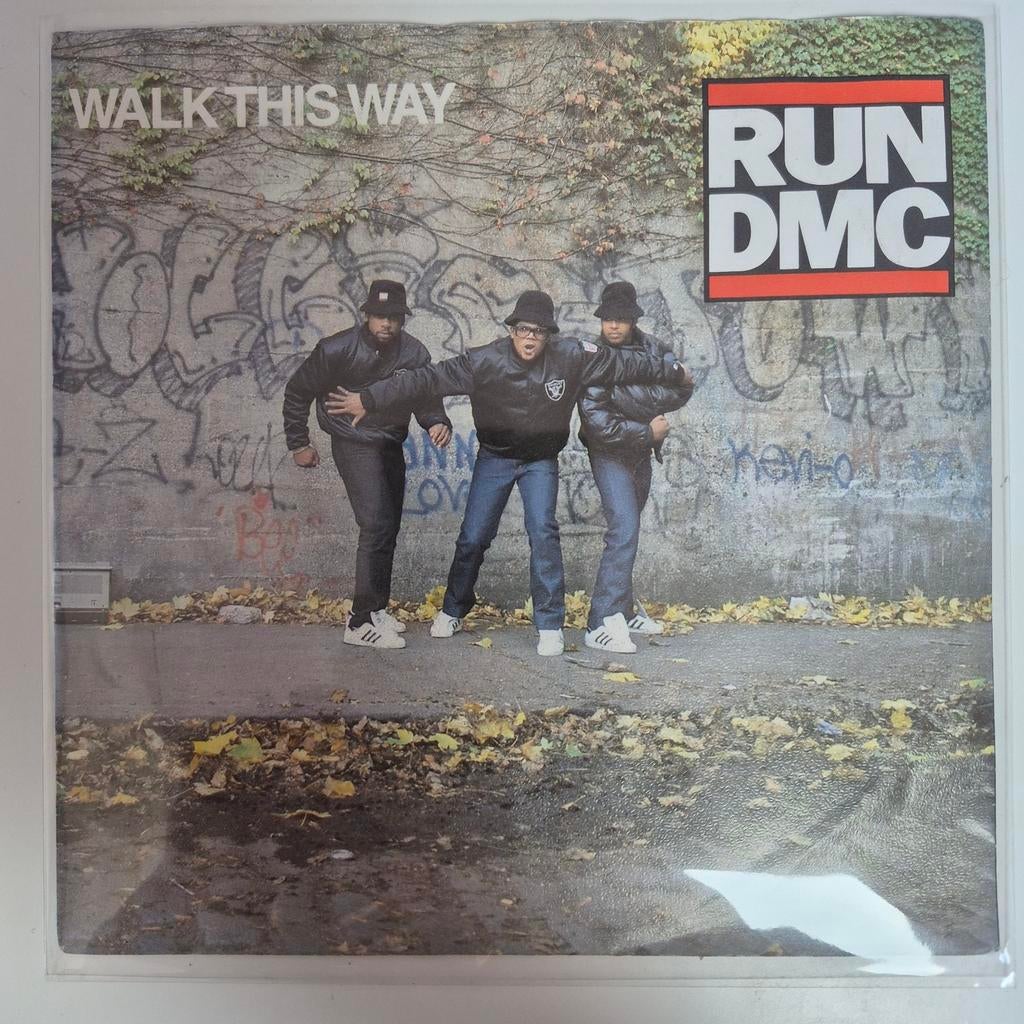 Run DMC - Walk This Way Single (7 inch), Gebruikt, 7 inch, Single, Ophalen of Verzenden