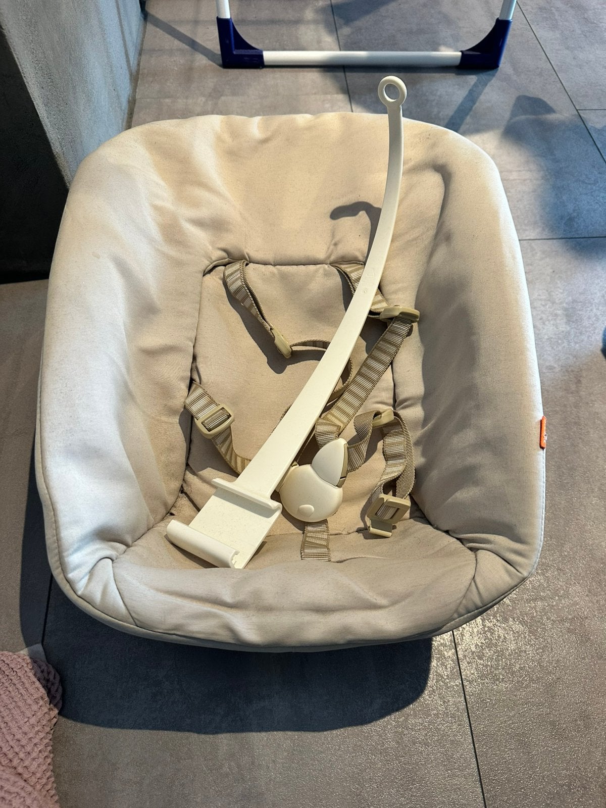 Kuipje stokke kinderstoel, Kinderen en Baby's, Ophalen, Zo goed als nieuw, Overige typen, Gordel(s)