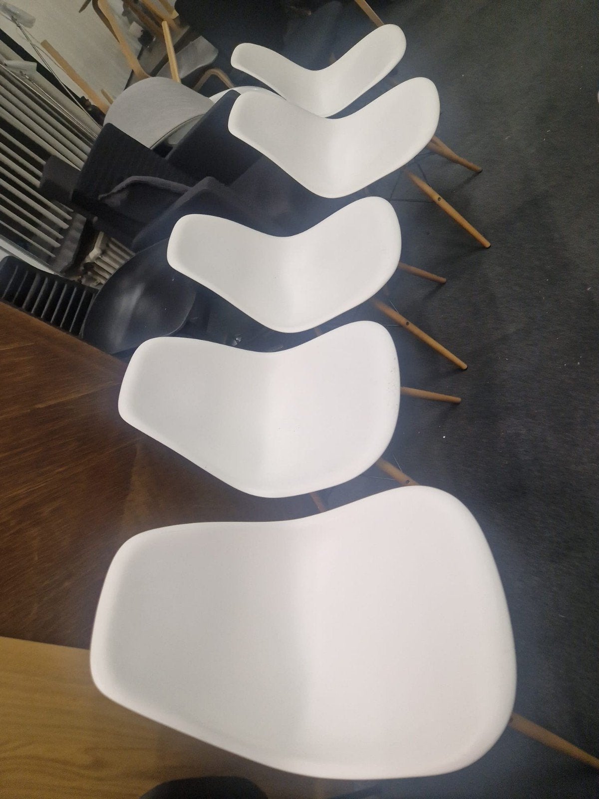vitra design stoelen €155,= perstuk, Ophalen of Verzenden