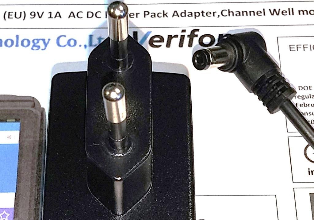 Verifone pwr435-001-03-B 9V 1A Adapter CWT 2ACA009E EU P400+, Ophalen of Verzenden, Zo goed als nieuw