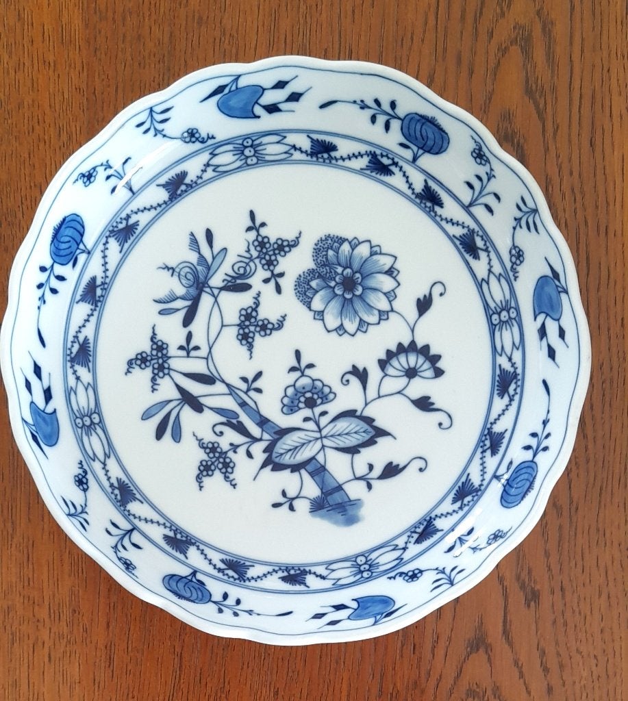 Meissen schaal 19,5 cm doorsnede, Antiek en Kunst, Antiek | Porselein, Ophalen of Verzenden
