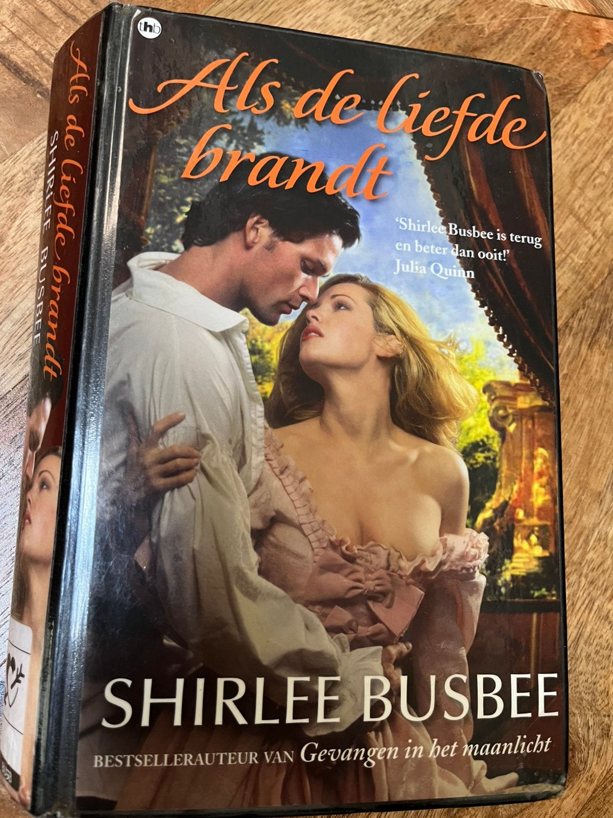 Shirlee Busbee - Als de liefde brandt, Ophalen of Verzenden, Gelezen