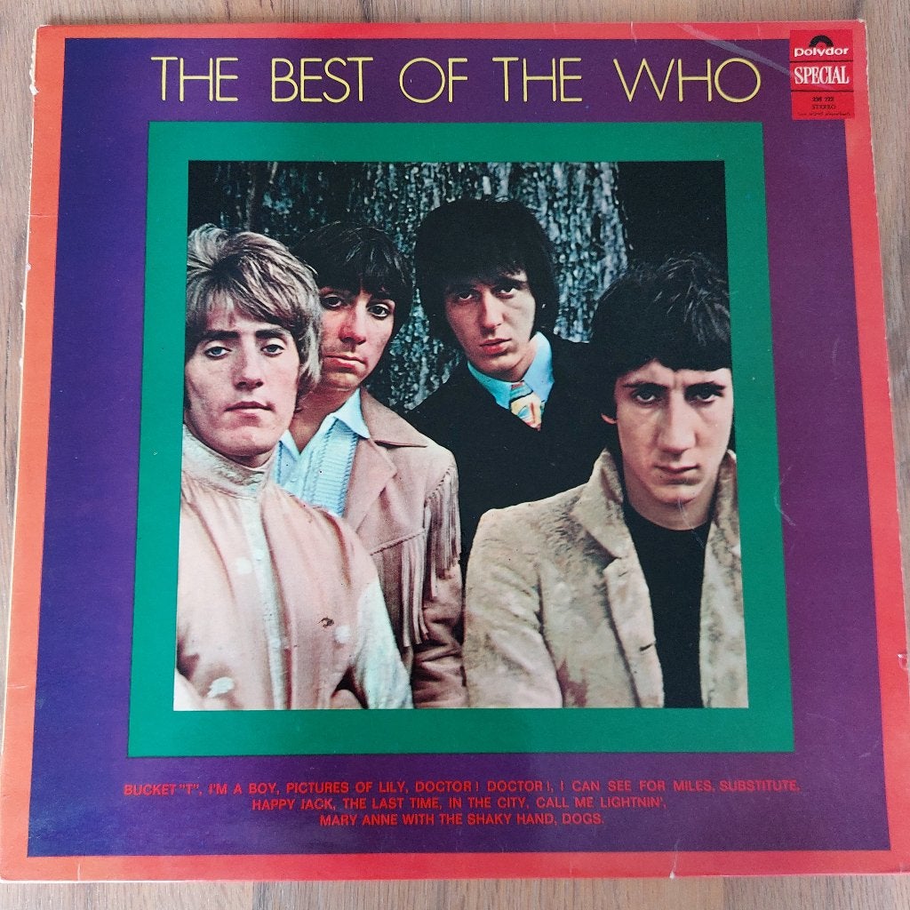 LP The Who ‎– The Best Of The Who, Ophalen of Verzenden, Gebruikt, 12 inch, Poprock