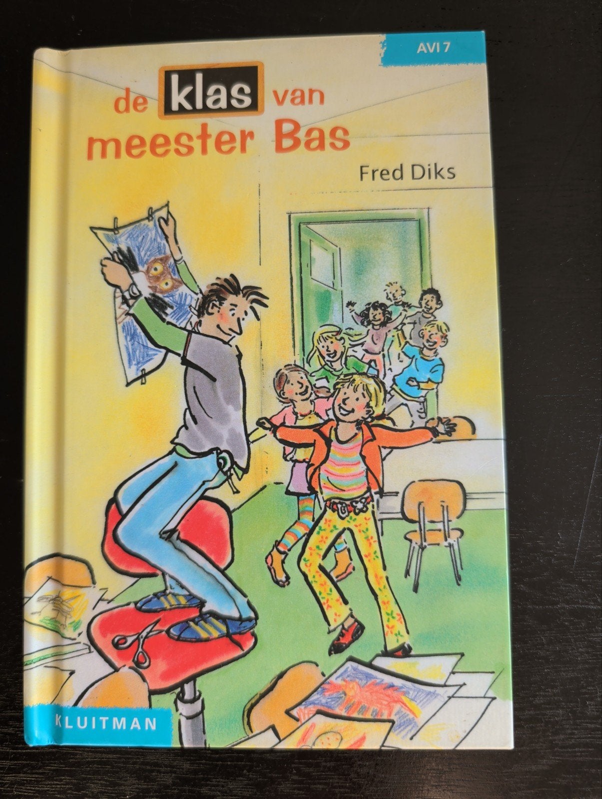 De klas van meester Bas - Fred Diks (AVI 7 = E5, M6), Ophalen of Verzenden, Zo goed als nieuw, Fictie algemeen