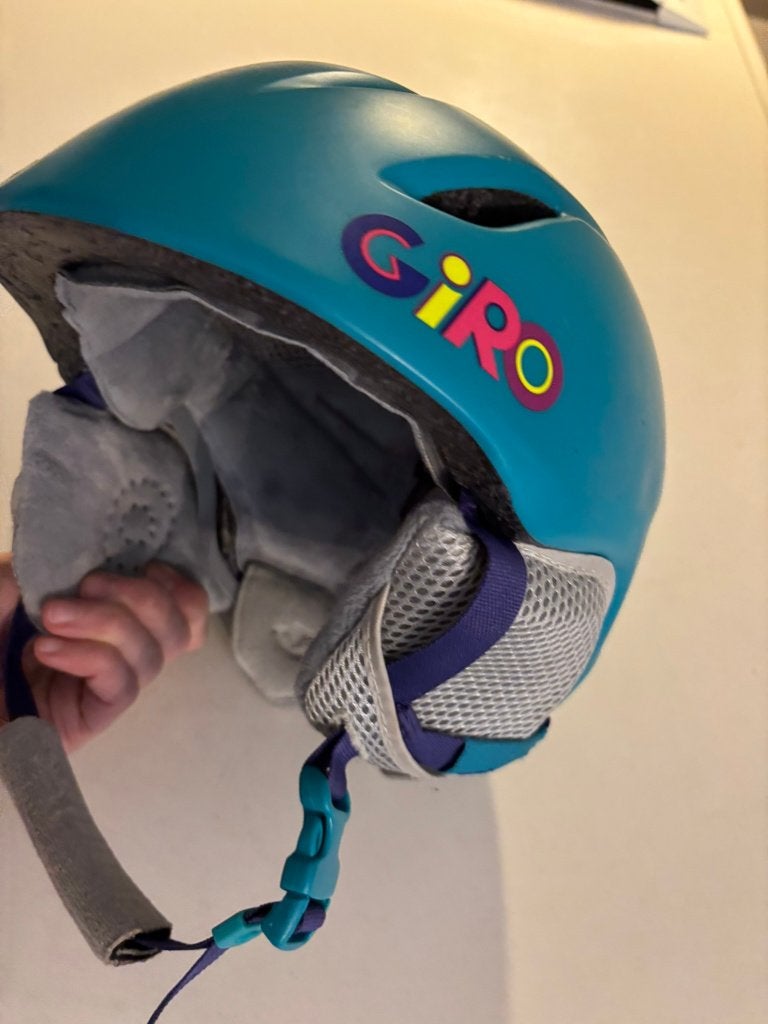 Giro ski kinderhelm maat xs 48,5-52 cm zo goed als nieuw!, Overige merken, Overige typen, Ophalen of Verzenden, Zo goed als nieuw