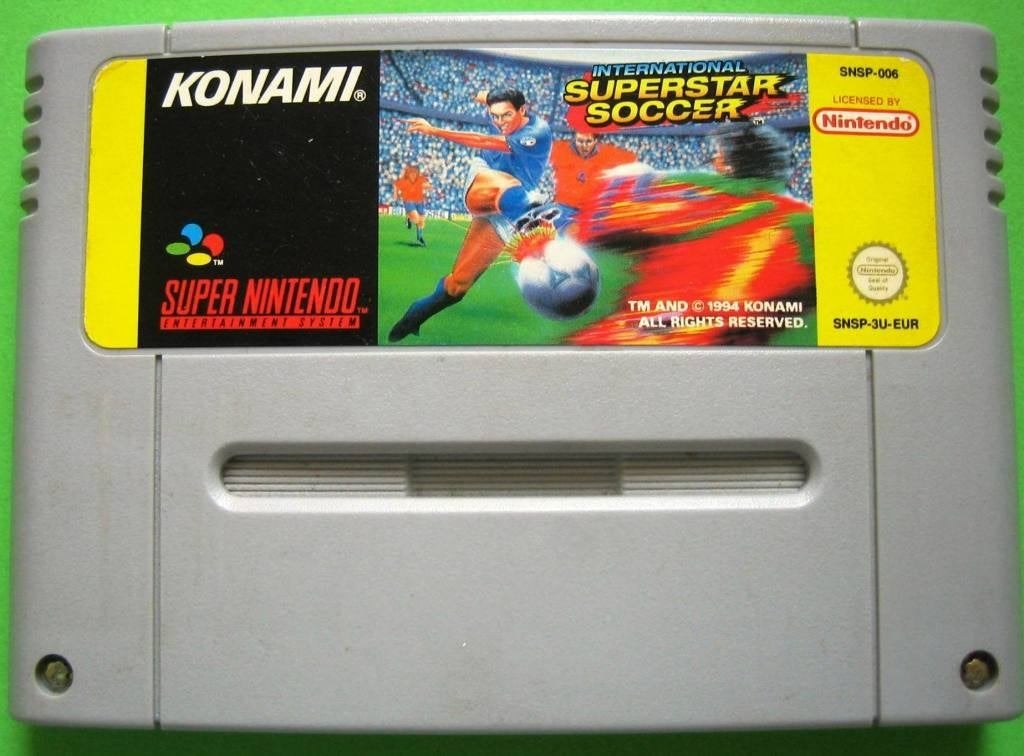 International Superstar Soccer - SNES, Spelcomputers en Games, Gebruikt, 1 speler, Ophalen of Verzenden, Vanaf 3 jaar