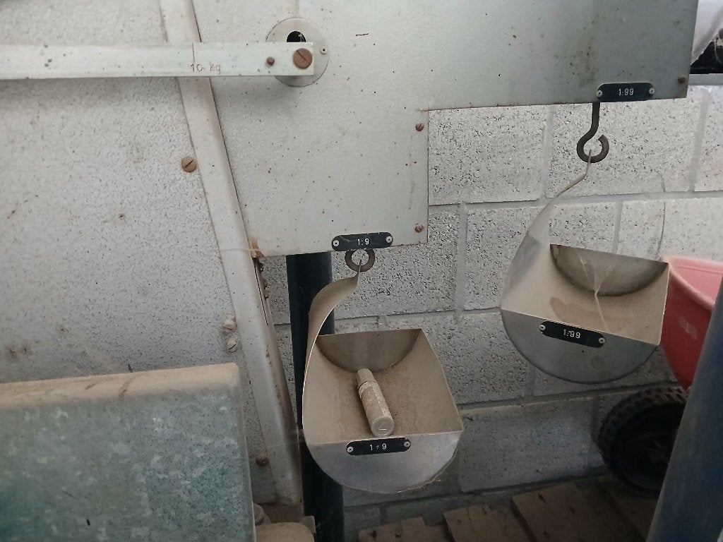 Berkel weegschaal ( magazijn), Doe-het-zelf en Verbouw, Weegschalen, Ophalen, Zo goed als nieuw, Precisieweegschaal, 100 tot 200 kg
