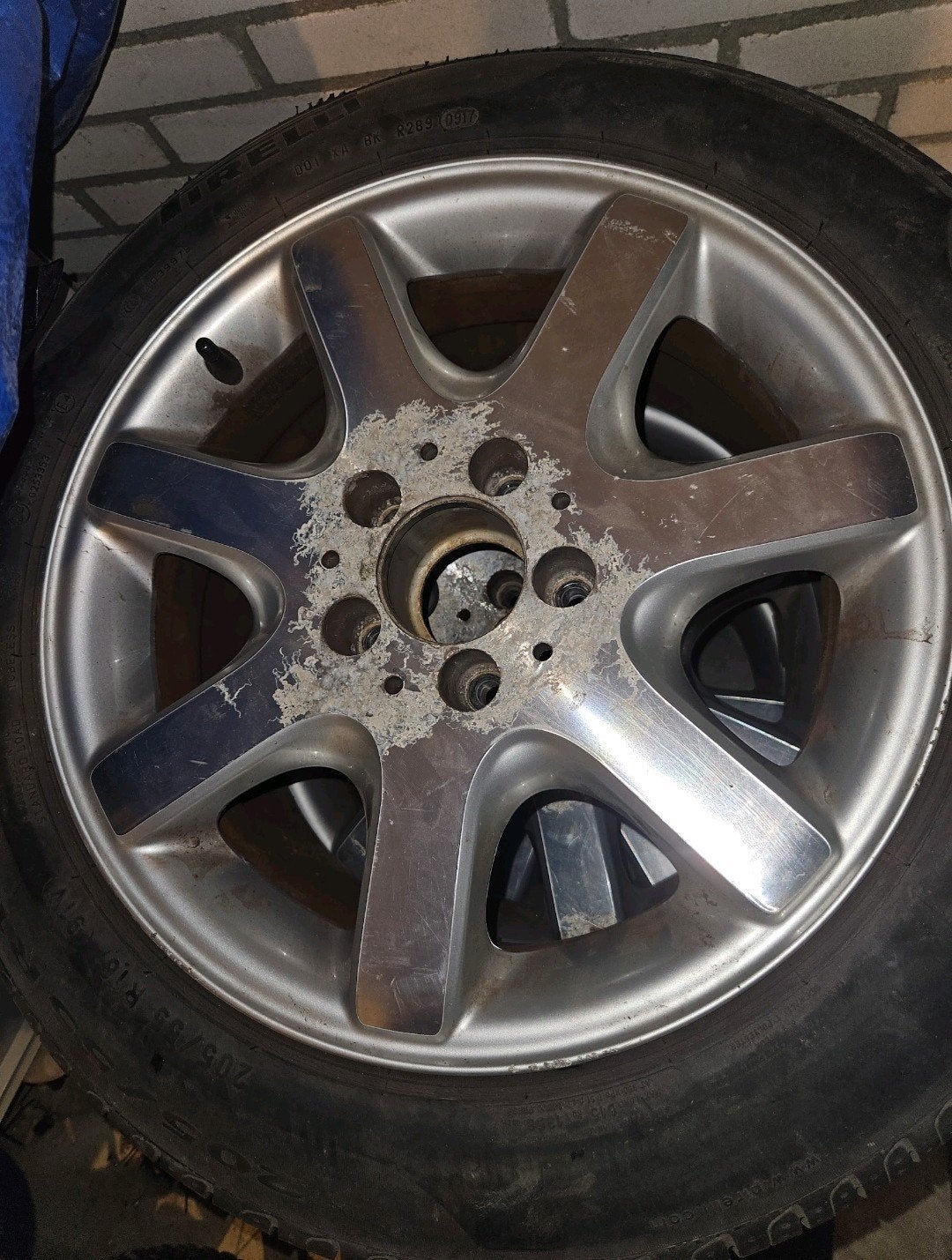 4X Mercedes r170 Pictor breedset velgen, Ophalen, Gebruikt, Velg(en), 16 inch