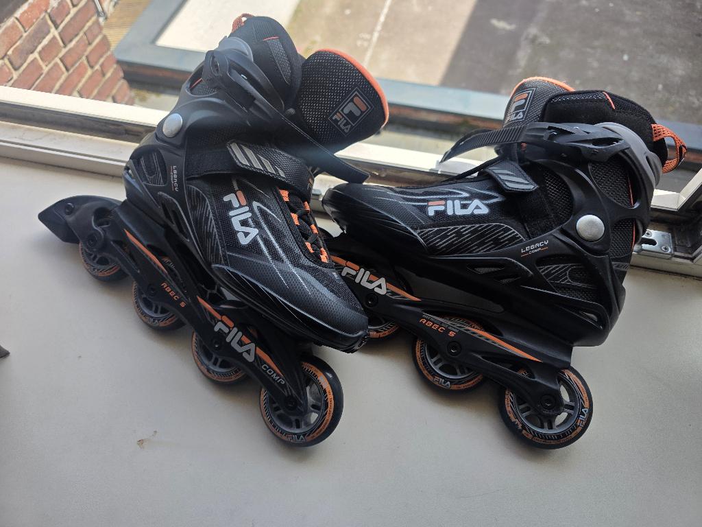 Inline fitness skates maat 41, Sport en Fitness, Skeelers, Zo goed als nieuw, Inline skates 4 wielen, Overige merken, Dames, Ophalen