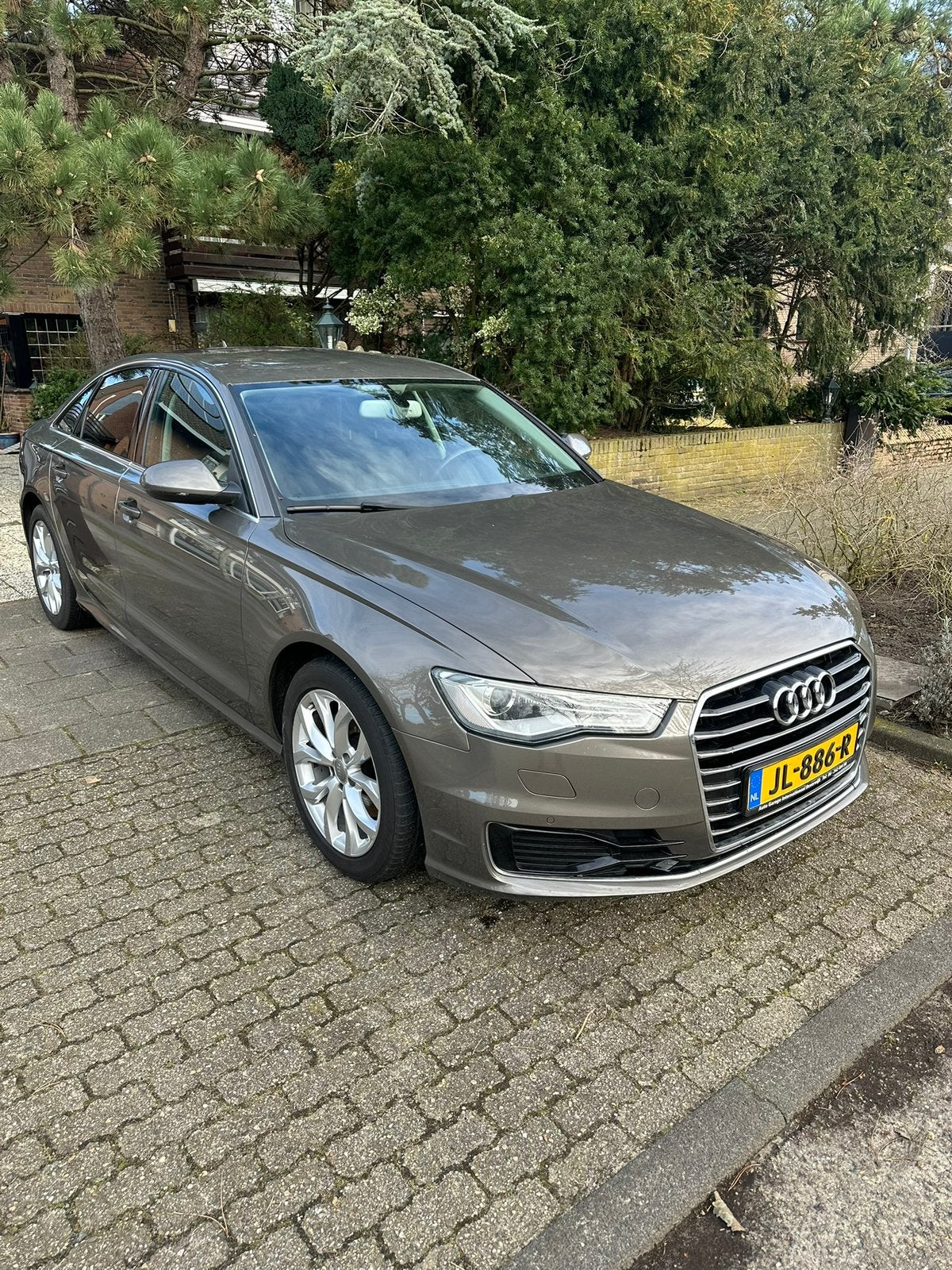 Audi A6 1.8 Tfsi Ultra S-tron 140KW 2016 Grijs, Auto's, Audi, Bedrijf, 1600 kg, Sedan, 84 €/maand