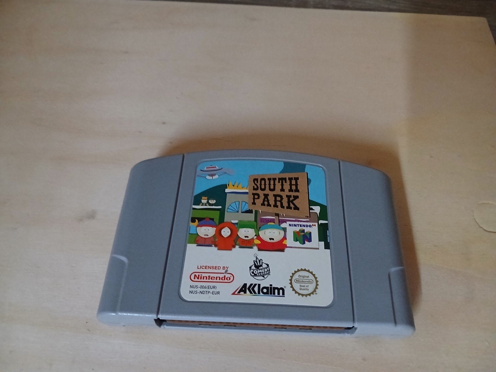 South Park Nintendo 64 Game Cartridge, Spelcomputers en Games, Games | Nintendo 64, Ophalen, Gebruikt, Overige genres, 1 speler