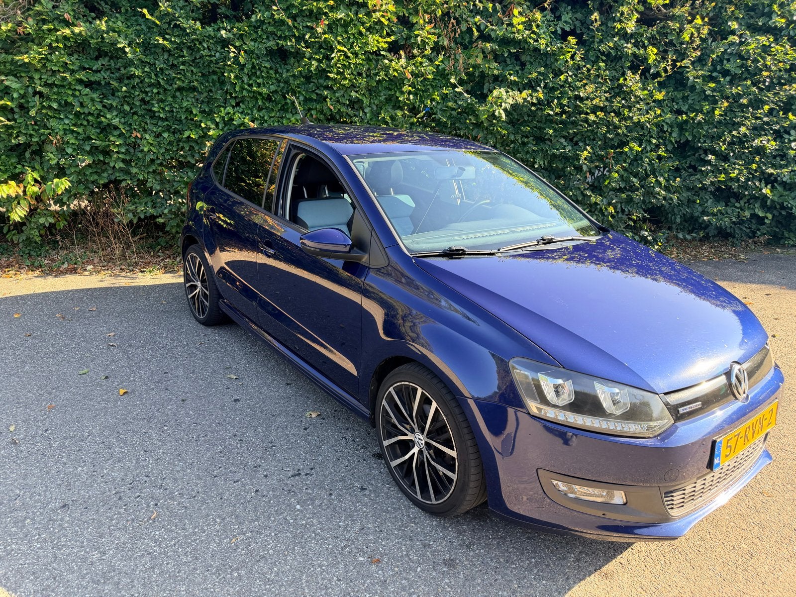 Volkswagen Polo 1.2 TDI 55KW BM 2011 Blauw, Auto's, Voorwielaandrijving, Stof, 1199 cc, Origineel Nederlands