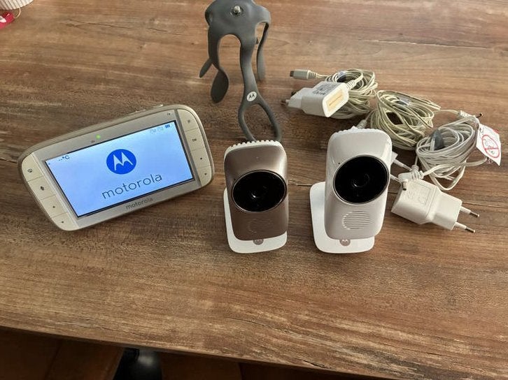Motorola wifi Babyfoon met 2 camera's. MBP845Connect, Kinderen en Baby's, Ophalen of Verzenden, Gebruikt, 250 meter of meer, Camera