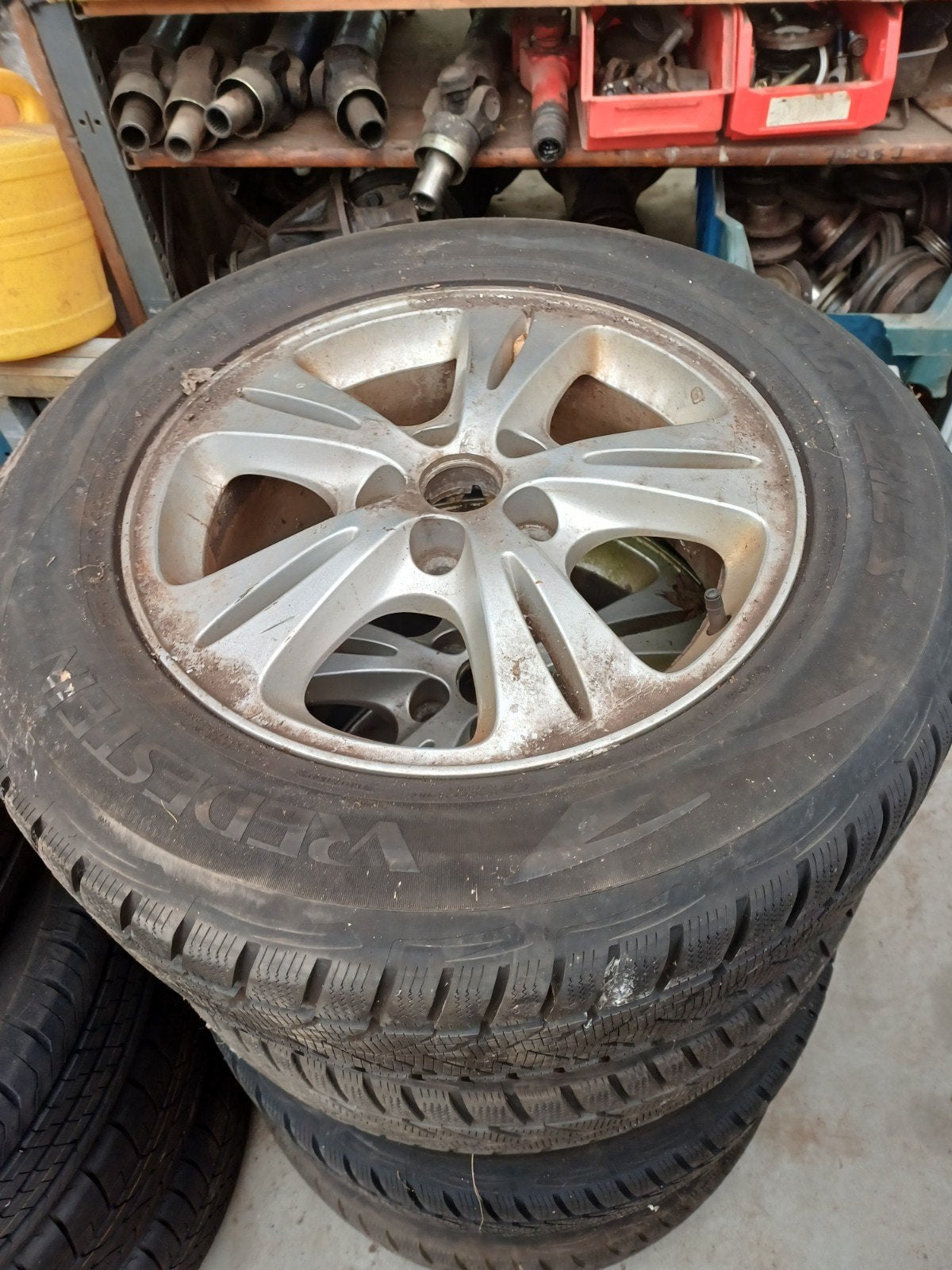 4 ford s-max velgen met banden, Ophalen