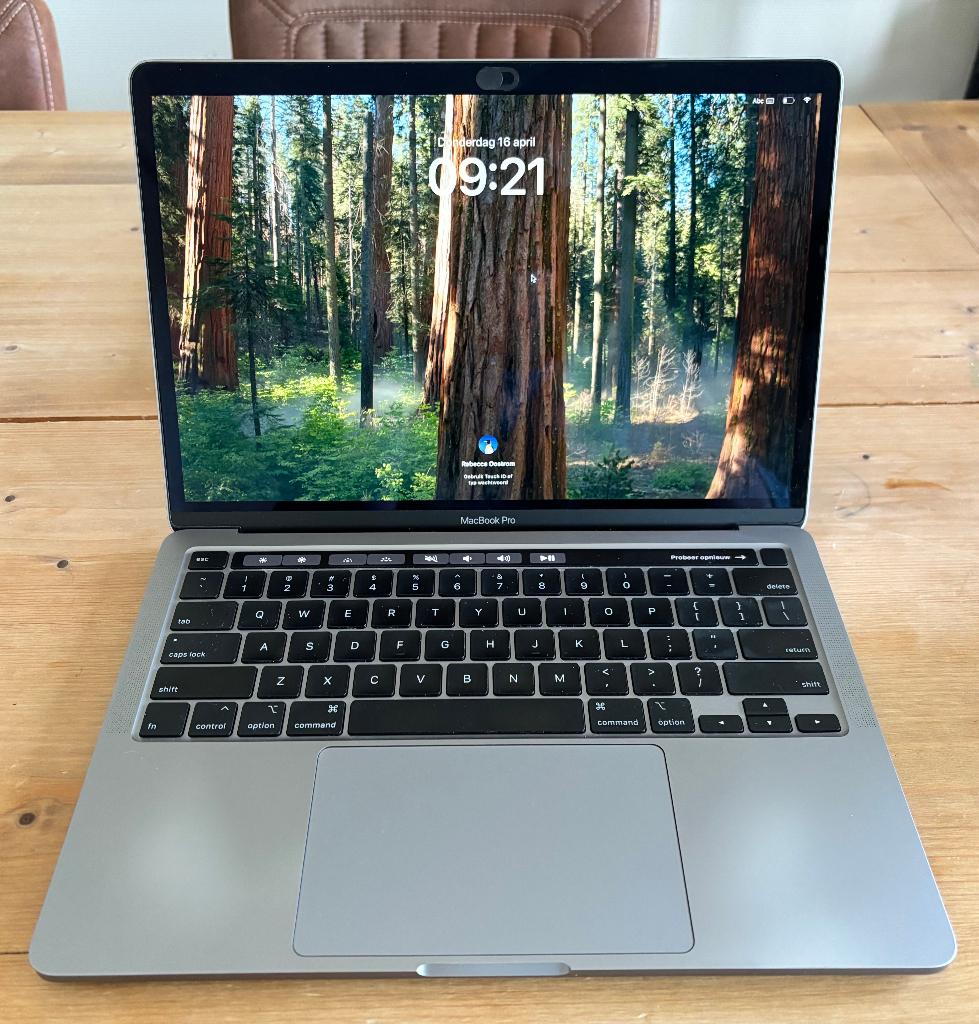 MacBook Pro 13" Space Gray 1.4GHz i5 8GB 512GB SSD (2020), 2 tot 3 Ghz, 13 inch, Zo goed als nieuw, Ophalen