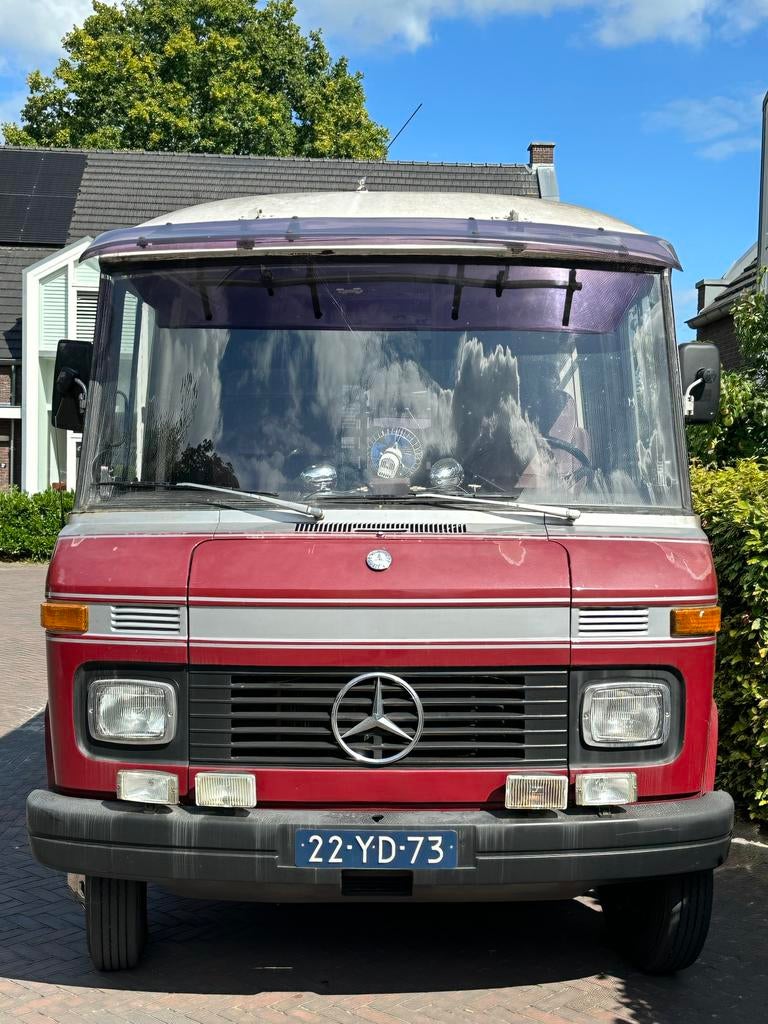 LAATSTE KANS  | Mercedes 407D Düdo 1974 | 74.134 km, Buscamper of Camperbus, Tot en met 2, Diesel, Particulier