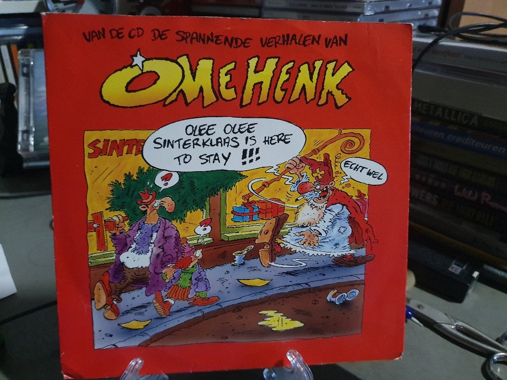 Ome Henk sinterklaas is here to stay vinyl single, Ophalen, Gebruikt